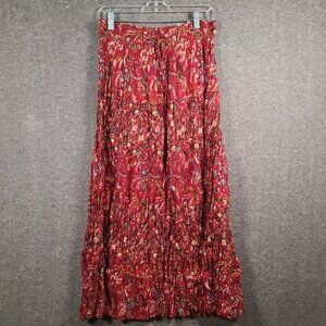 Vintage NWT Bobbie Brooks A-Line Broom Skirt Size Large Very Berry Color